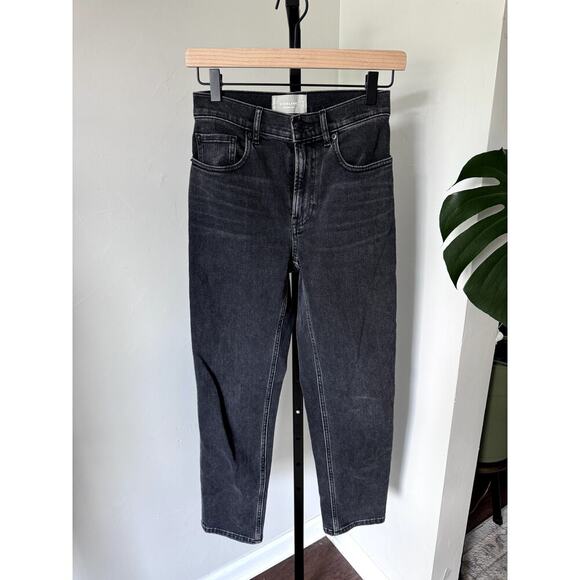 Everlane The Cheeky Jean Black Straight Leg Crop - Picture 1 of 3